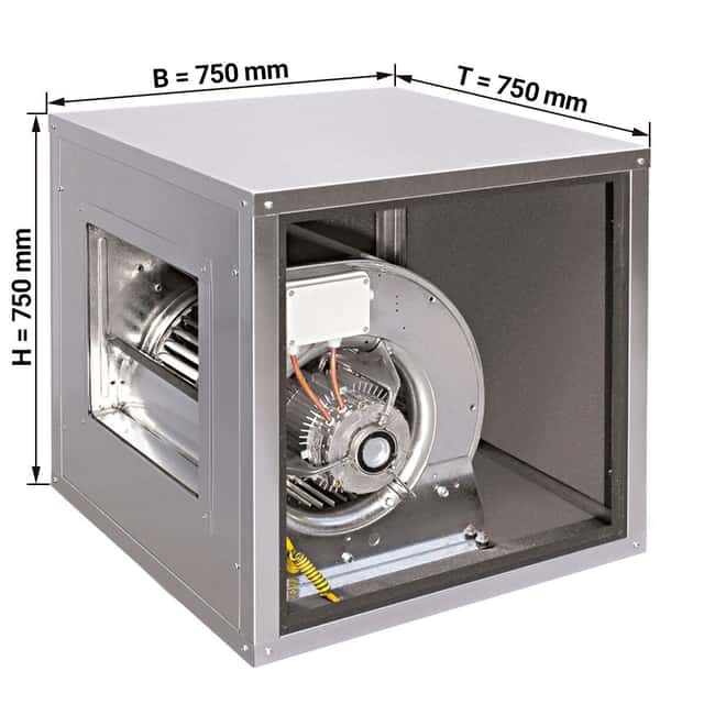 Airbox - 8000 m³ pro Stunde