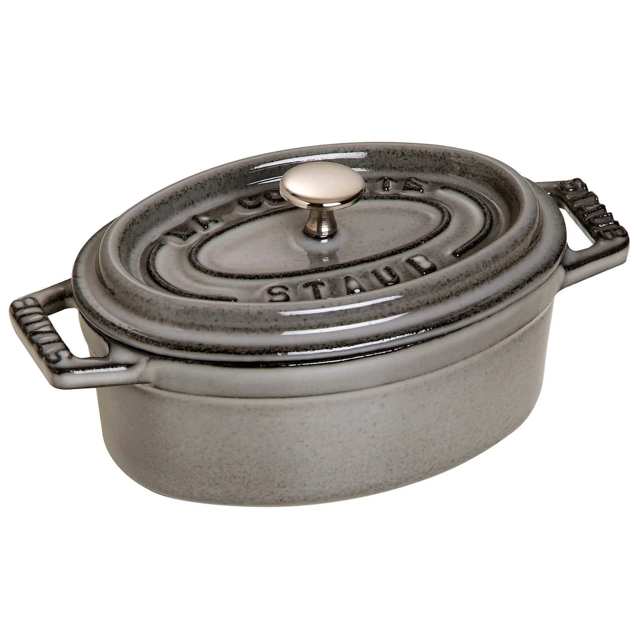 STAUB | LA COCOTTE - Mini Cocotte - Ø 110mm - Gusseisen - Graphit-Grau