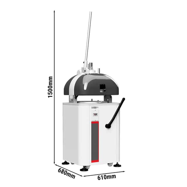 Bäckerei-Brötchenpresse - 550 Watt - Kapazität: 1300 Portionen/h - Manuell