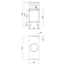 Induktionswok - 5 kW