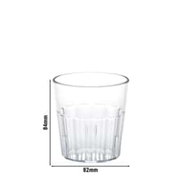 (36 Stück) CAMBRO | NEWPORT - Trinkbecher - 275 ml - BPA-Frei - Transparent