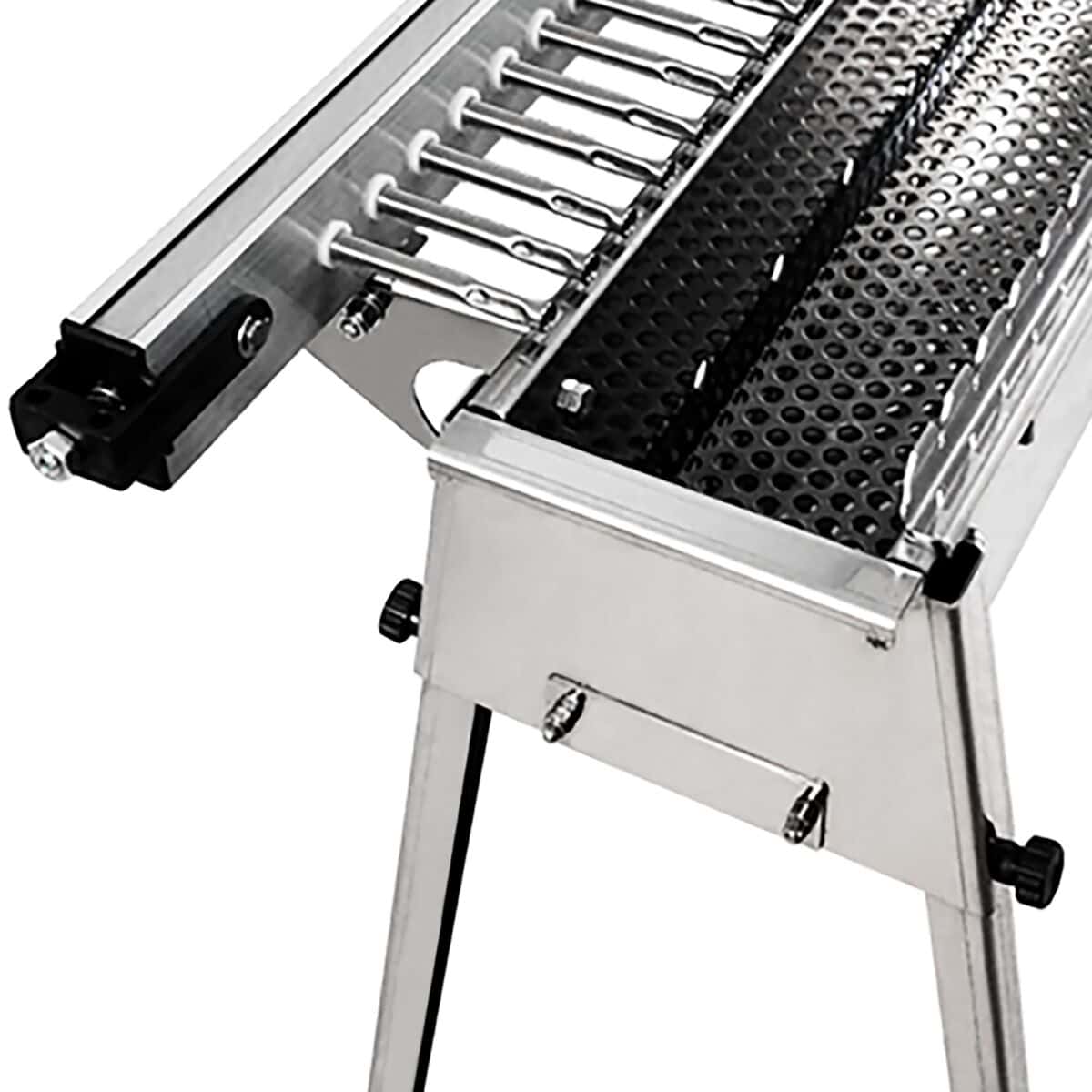 Holzkohle Spießgrill / Schaschlikgrill - 2250mm - automatisch