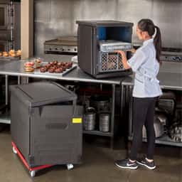 CAMBRO | CAM GOBOX® - Frontloader - EN 60x40 - ohne Auflageschienen - Schwarz