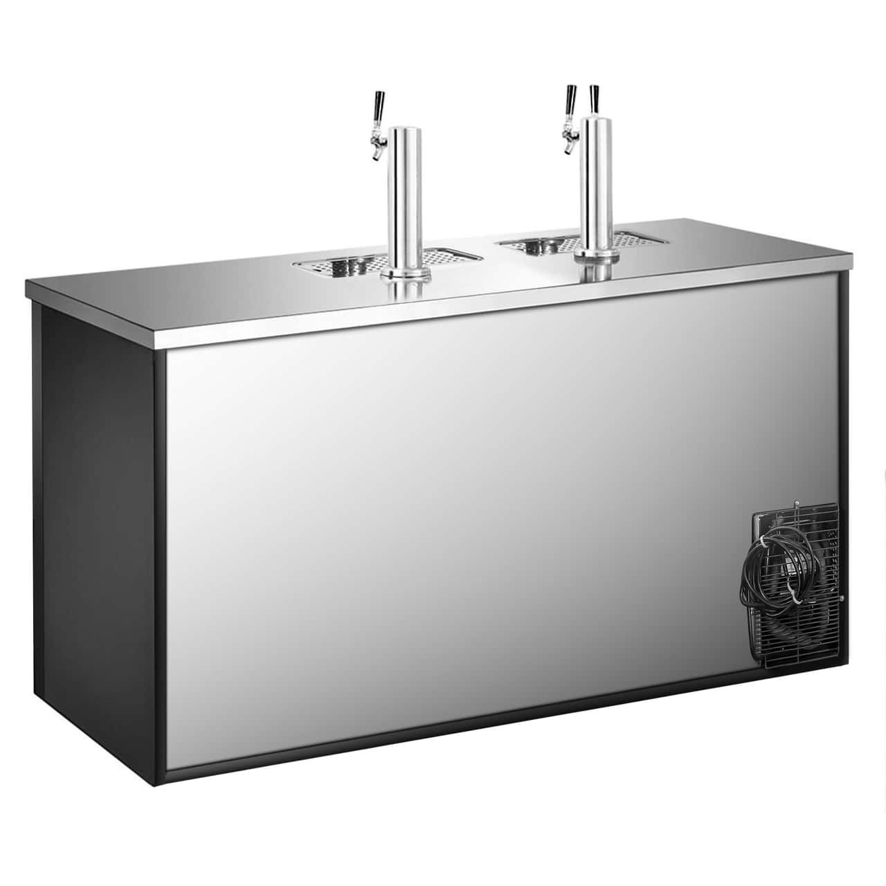 Bierkühler mit Zapfhahn - 3x50 L Fässer - 1850x620mm