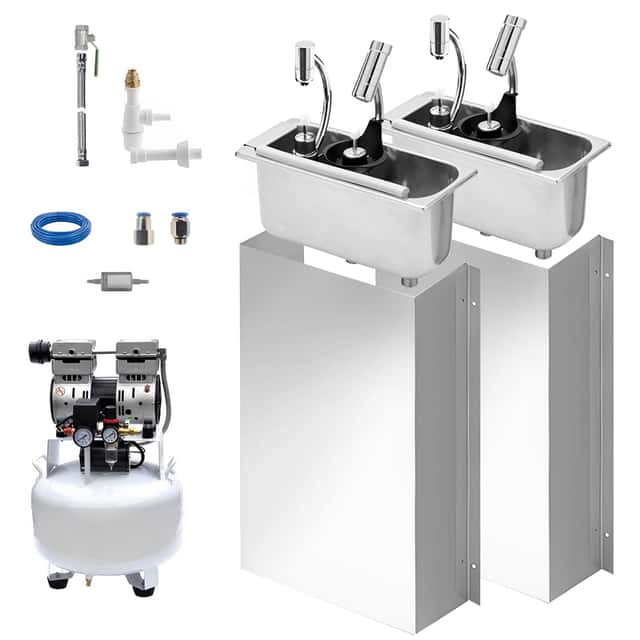 Portioniererdusche mit integr. Wasserstrahl-Regler oben