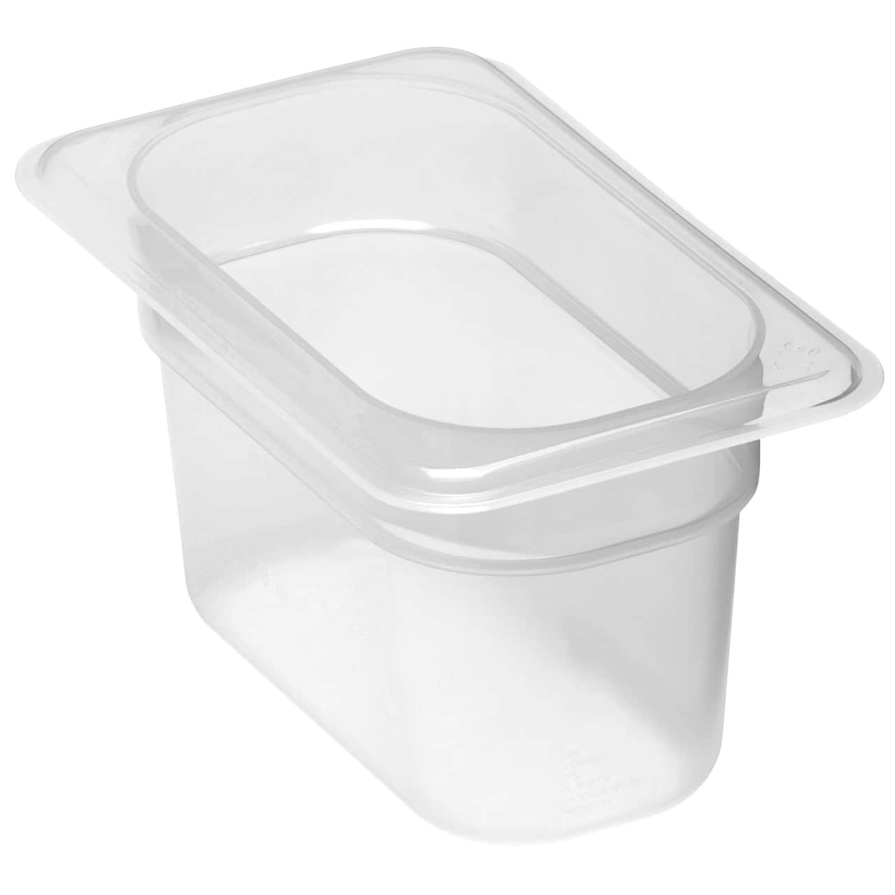 (6 kusů) CAMBRO | CAMWEAR® -polypropylenová GN nádoba 1/9 - mléčná - hloubka 100 mm