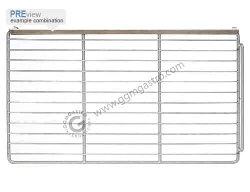 Edelstahlschienen - 1x links & 1x rechts - 550mm - für die Serien SAS & POS7