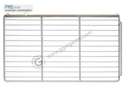 Edelstahlschienen - 1x links & 1x rechts - 550mm - für die Serien SAS & POS7