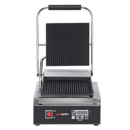 Kontaktgrill - 1,8 kW - Digital - oben & unten Gerillt - Grillfläche: 230x220mm