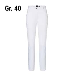 (6 Stück) KARLOWSKY | Damen 5-Pocket-Hose - Weiß - Größe: 40