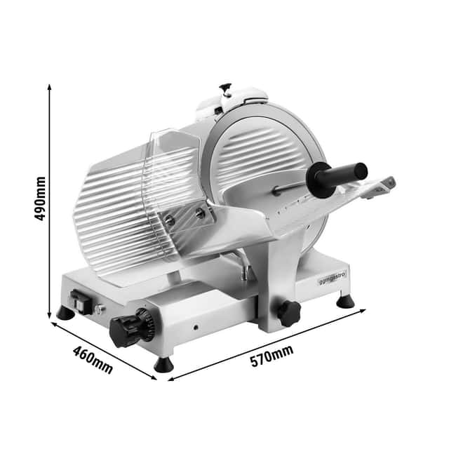 Aufschnittmaschine - 210 Watt - Messer: Ø 300mm