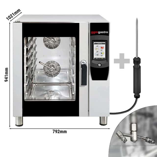 Kombidämpfer - Touch - 6x GN 1/1 - mit Waschsystem