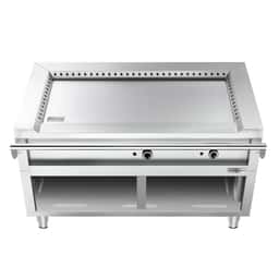 Gas Teppanyaki Grill - 17 kW - Glatte Bratplatte