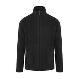 KARLOWSKY | Herren Workwear Fleecejacke Warm-Up - Schwarz - Größe: L