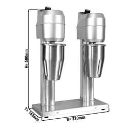 Spindelmixer ECO - mit 2 Rührwerken - 2x 1000ml - 2x300 Watt