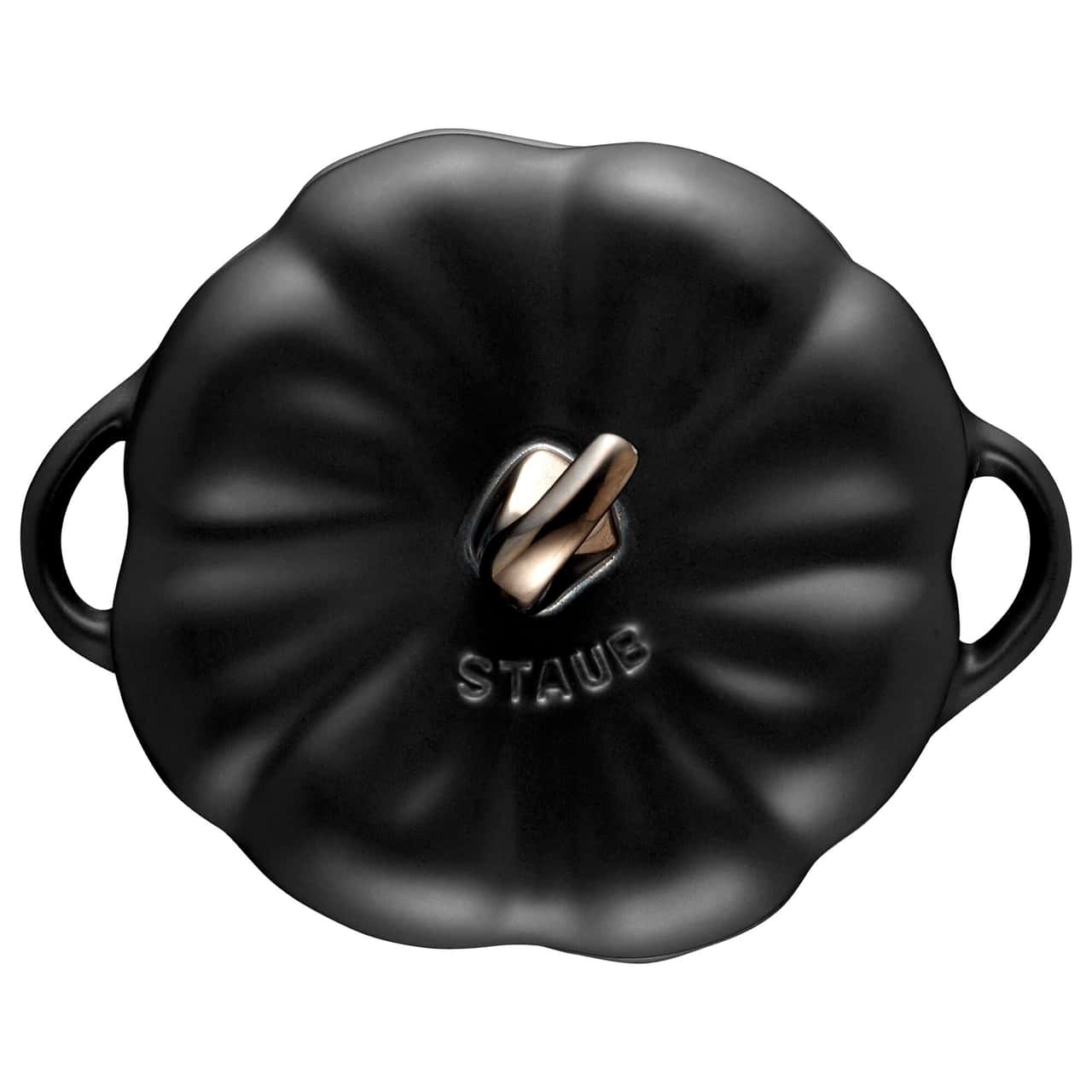 STAUB | CERAMIQUE - Cocotte Set- 4-tlg - Form Kürbis - Ø 150mm - Keramik - Schwarz