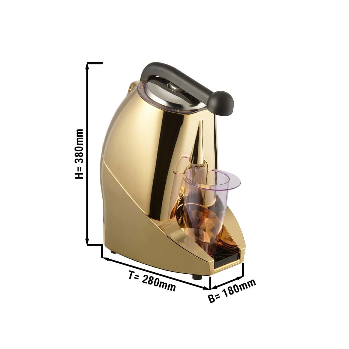 Elektrische Zitruspresse - 570 Watt - Gold (Einzeln)