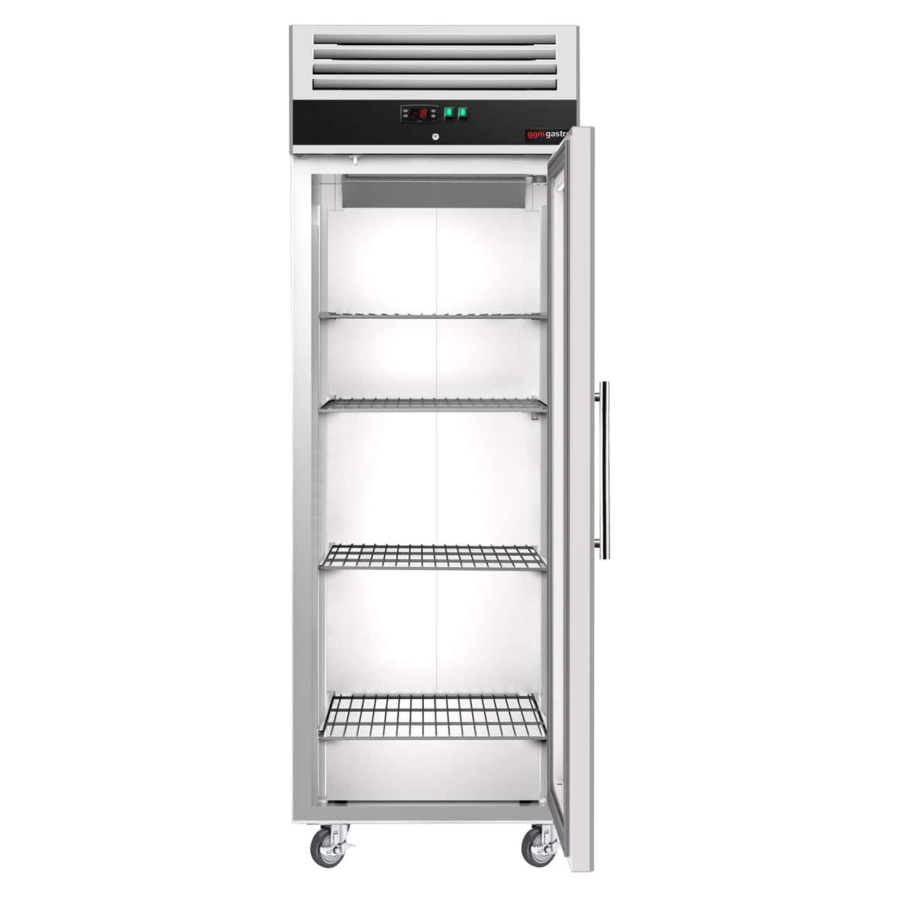 Freezer Stainless Steel ECO - 600 liters - with 1 glass door