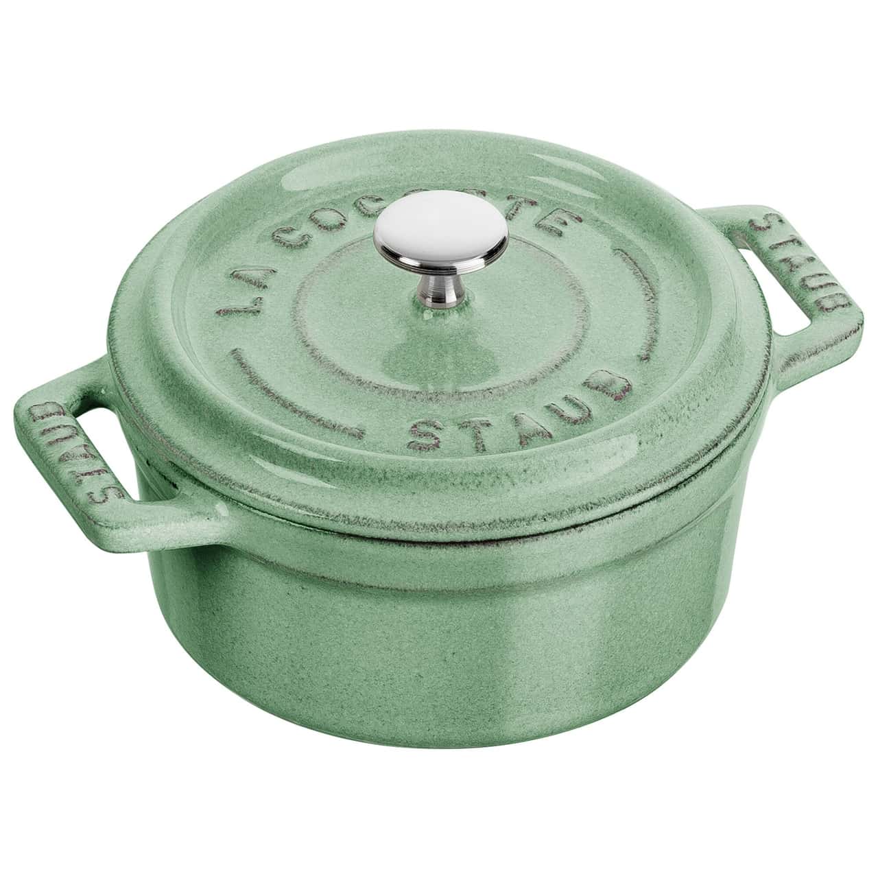 STAUB | LA COCOTTE - Mini Cocotte - Ø 100mm - Gusseisen - Salbeigrün