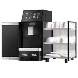 Kaffeevollautomat - 1,3 kW - 10 Zoll Touchscreen - inkl. Tassenwärmer & Milchkühlschrank