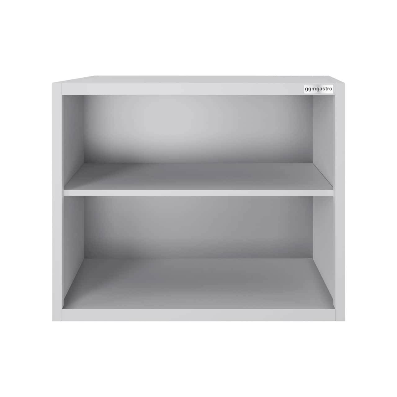 Edelstahl Wandhängeschrank ECO - 800x400mm - ohne Flügeltür 800mm hoch