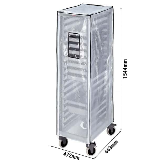 CAMBRO | Abdeckung aus Vinyl - für CAMSHELVING® Wagen 18x GN 1/1