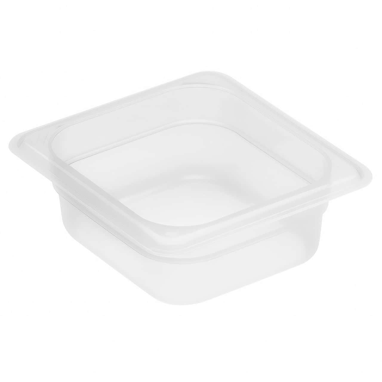 (6 kusů) CAMBRO | CAMWEAR® - polypropylenová GN nádoba 1/6 - mléčná - hloubka 65 mm