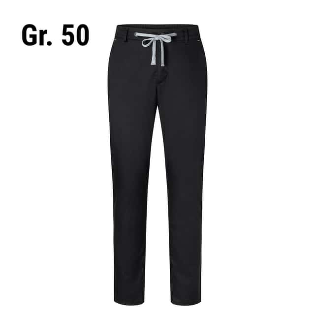 KARLOWSKY | Herren Chinohose Modern-Stretch - Schwarz - Größe: 50