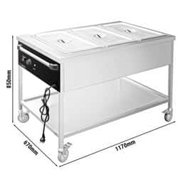 Bain-Marie Thermowagen - 3x GN 1/1