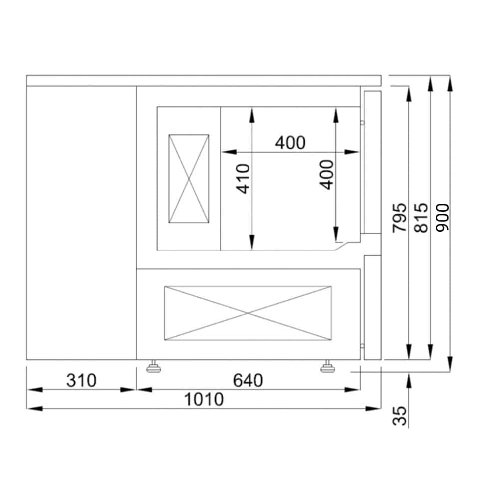 Kombidämpfer - Touch - 5x GN 1/1 - inkl. Schockfroster 5x GN 1/1