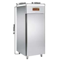 Bäckerei-Tiefkühlschrank Edelstahl PREMIUM - EN 60x80 - 858 Liter - mit 1 Tür