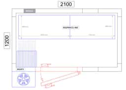 Regalset Aluminium - Bautiefe: 460 mm