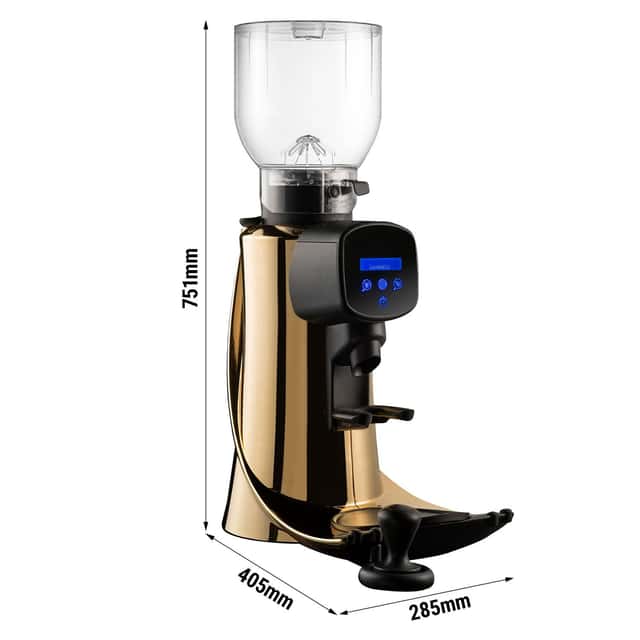 Kaffeemühle - Gold - 2kg - 500 Watt - 55dB