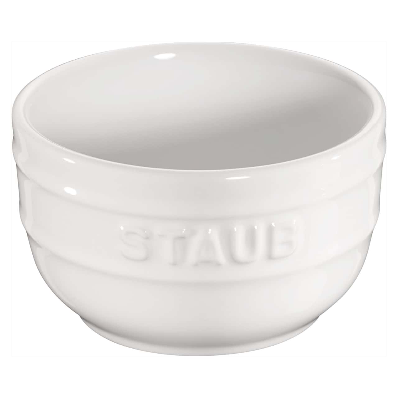 STAUB | CERAMIQUE - Förmchenset - 2-tlg - Keramik - Reinweiß