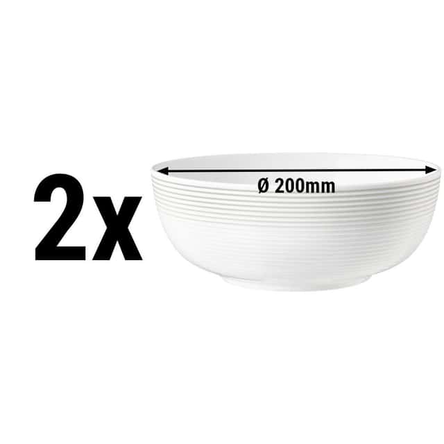 (2 pieces) Seltmann Weiden - Foodbowl - Ø 200 mm