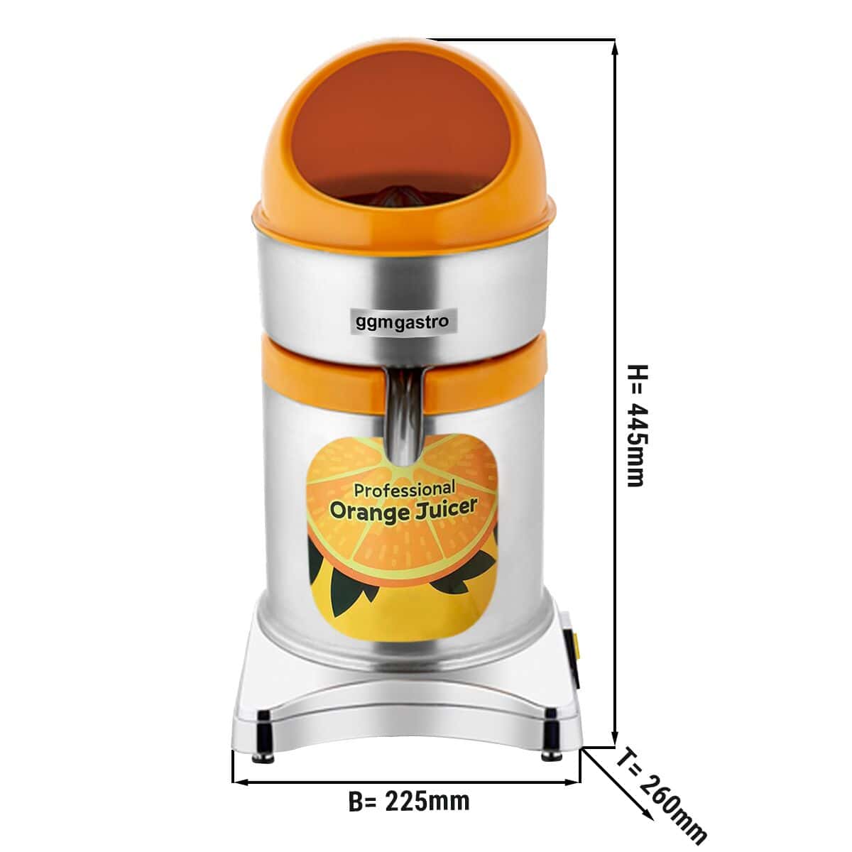 Elektrische Zitruspresse - 180 Watt