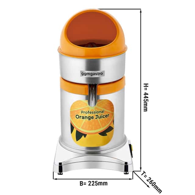 Elektrische Zitruspresse - 180 Watt