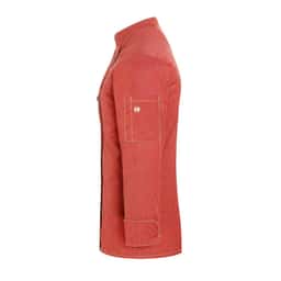 KARLOWSKY | Damenkochjacke Jeans-Style - Vintage Red - Größe: 36