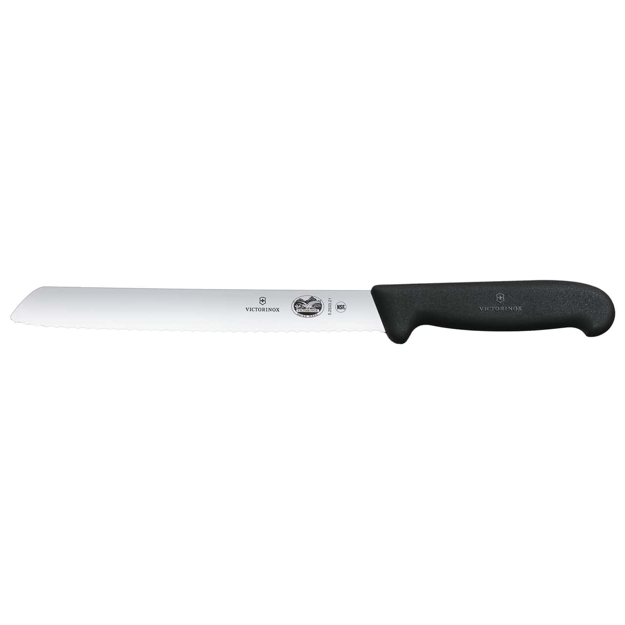 VICTORINOX | FIBROX - Santoku nůž s výbrusy - čepel: 210mm