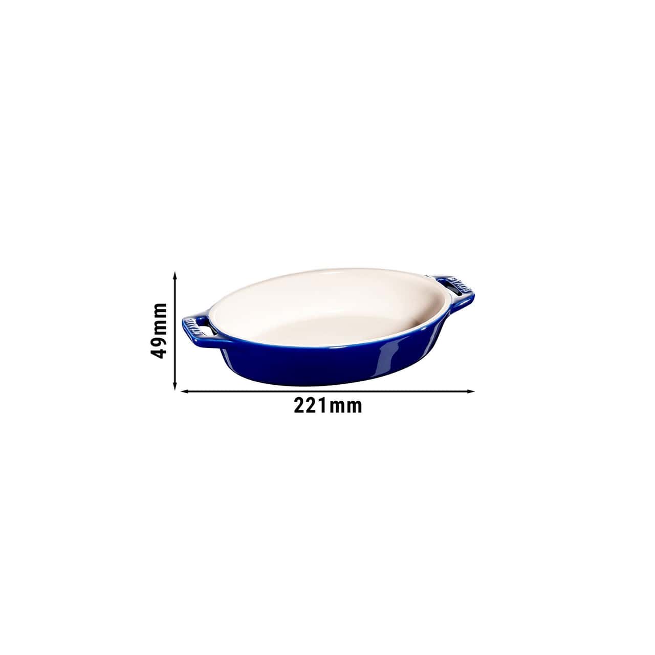 STAUB | CERAMIQUE - Auflaufform - 170mm - Keramik - Dunkelblau