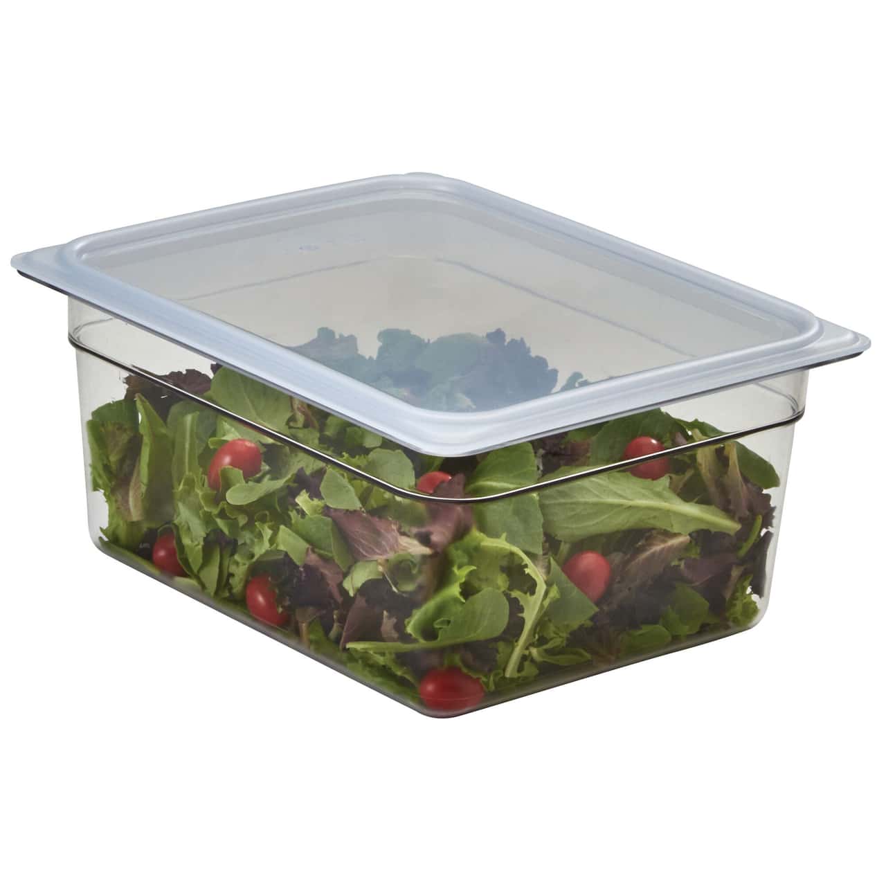 (6 Stück) CAMBRO | CAMWEAR® -  Polypropylen GN-Deckel 1/2 - luftdicht - milchig