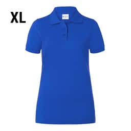 KARLOWSKY | Damen Workwear Poloshirt Basic - Blau - Größe: XL