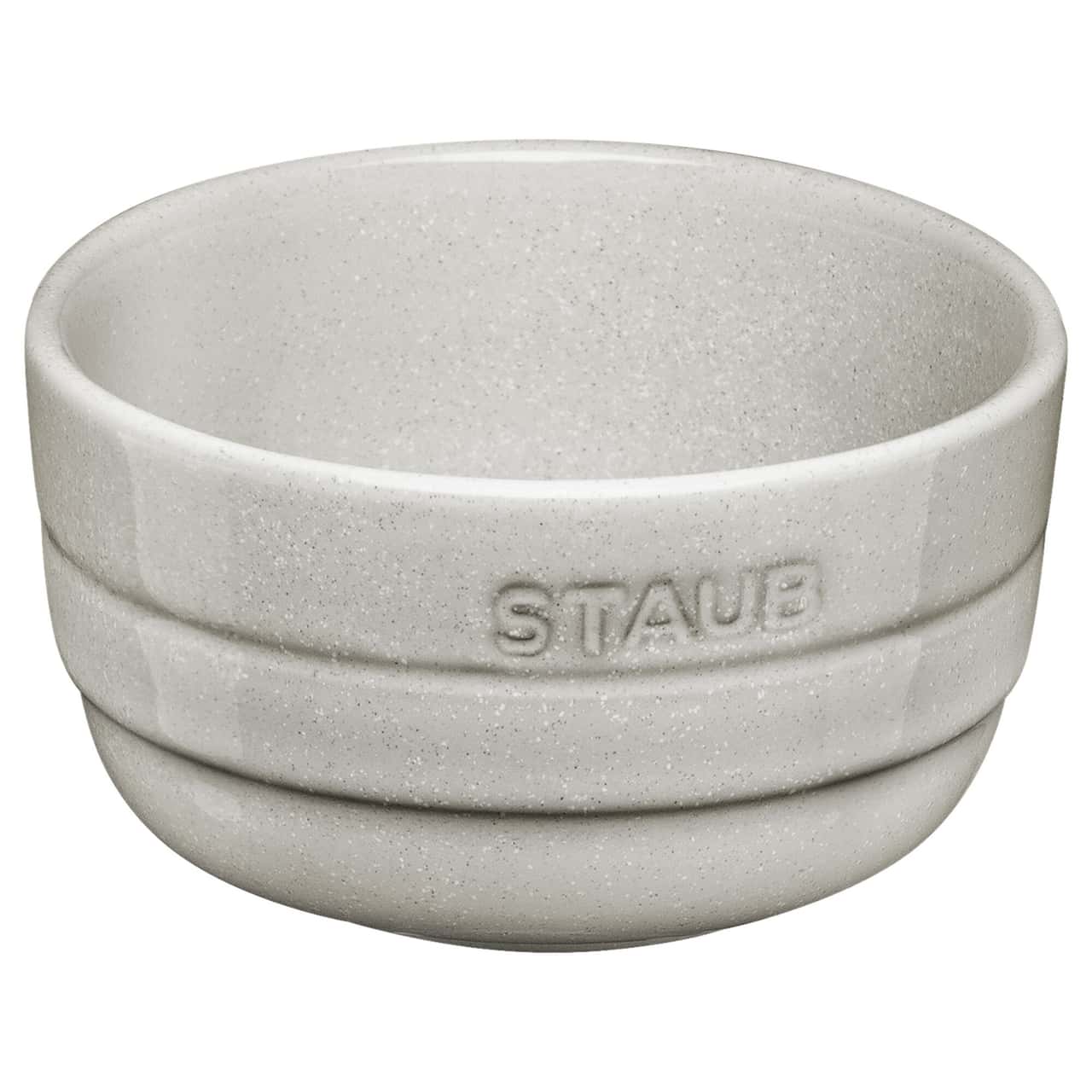 STAUB | DINING LINE - Mísa - Ø 100 mm - keramika - bílý lanýž