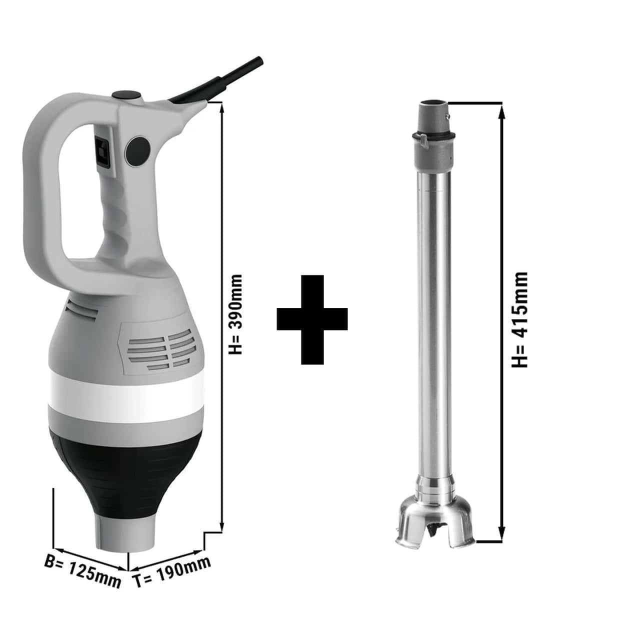 Tyčový mixér vč. tyče 350 - 750W - 1 rychlost