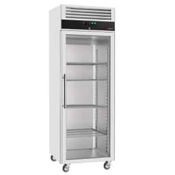 Freezer Stainless Steel ECO - 600 liters - with 1 glass door