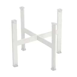 Buffet stand - height: 17 cm White