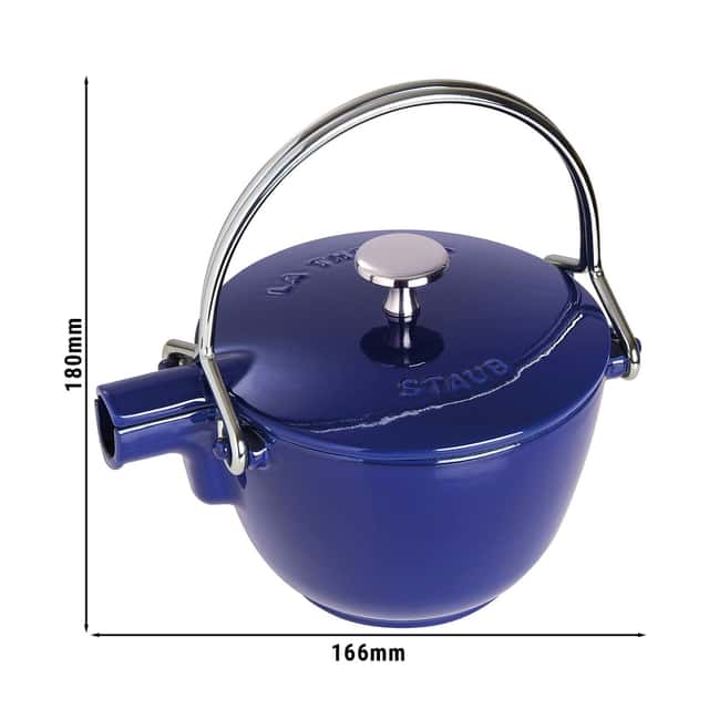 STAUB | SPECIALITY - Konvice na čaj - 1,1L - litina - tmavě modrá