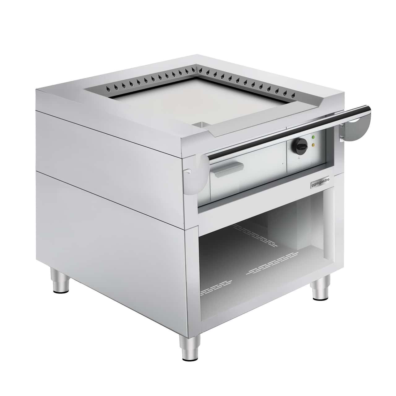 Gas Teppanyaki Grill - 8,5 kW - Glatte Bratplatte