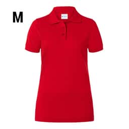 KARLOWSKY | Damen Workwear Poloshirt Basic - Rot - Größe: M