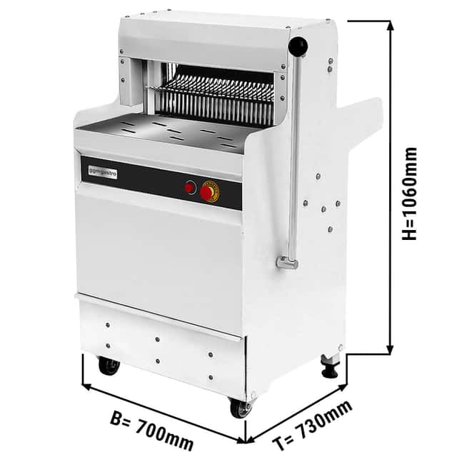 Brotschneidemaschine - Scheibendicke 10mm - 180 Watt